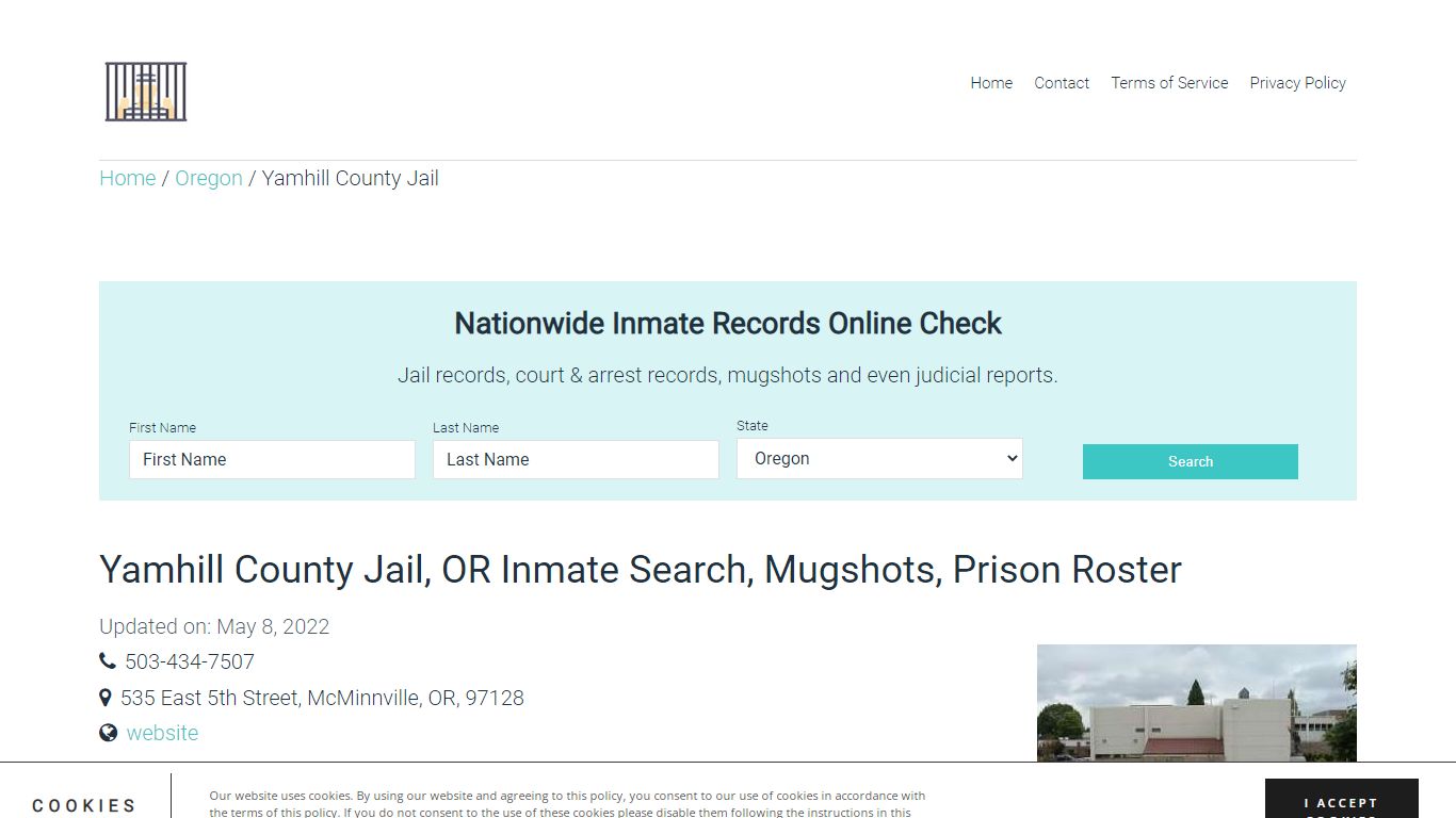 Yamhill County Jail, OR Inmate Search, Mugshots, Prison Roster